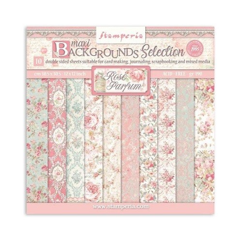 Blocco 10fg carte scrap