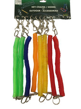 2 Portachiavi a molla con