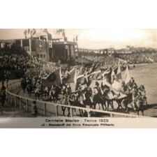 CARTOLINA CAROSELLO STORICO TORINO 1928 (12) STENDARDI DUCA EMANUELE FILIBERTO