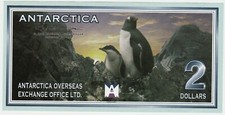 ANTARTICA - Banconota da 2