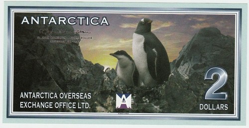 Antartica banconota da 2 - banconota,