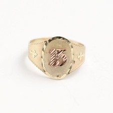 Massiccio 10K Croce Oro