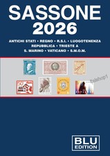 SASSONE UN CATALOGO BLU 2026 NUOVO