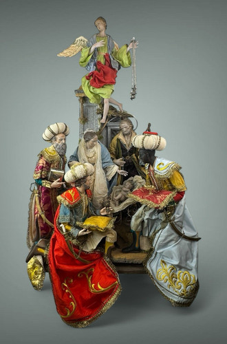 Presepe napoletano completo - presepe,