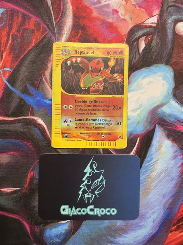 Carte pokemon reptincel - carte,