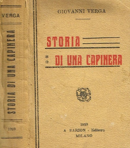 Storia una capinera - una,