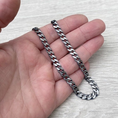 Catena maglia cubana piatta