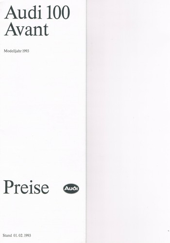 Listino prezzi audi - prezzi,