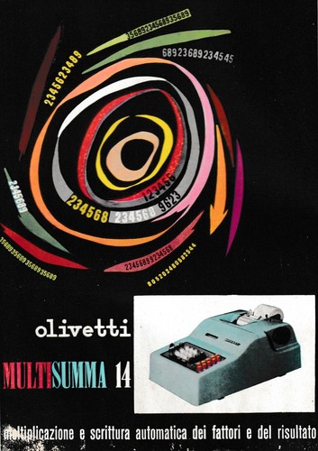 Pubblicita 1948 olivetti - 1948,
