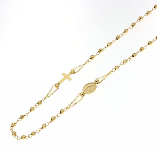 Collana donna oro giallo - collana,