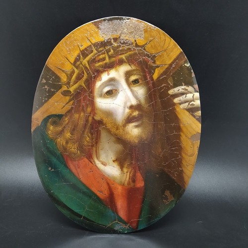 Dipinto cristo olio - di,