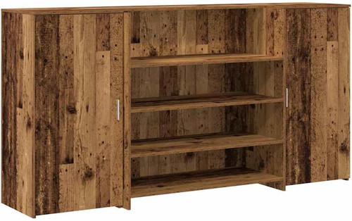 Banco reception legno vecchio - reception,