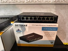 NETGEAR Switch Ethernet  8 porte GS308E VELOCITA FINO A 1000 MEGABYTE