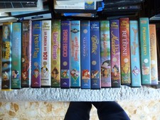 VHS Disney. 16 Classici originali dalla mia collezione.