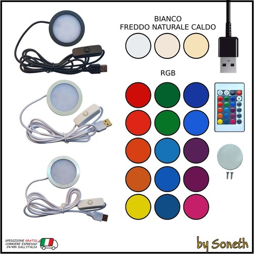 Kit lampada led - kit, usb