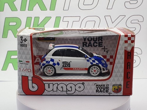 Fiat abarth 500 race - fiat-abarth, burago