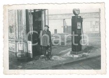 1950 ca COSTUME ITALIA Distributore ESSO diesel *Foto ANIMATA 9x6 cm