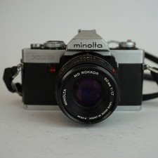 Minolta con obiettivo md - xg,