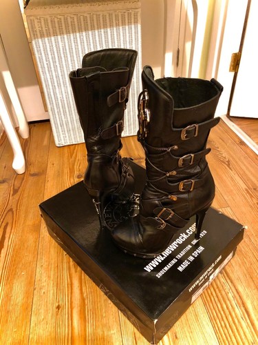 Nuova scarpa rock punk tacco - rock,