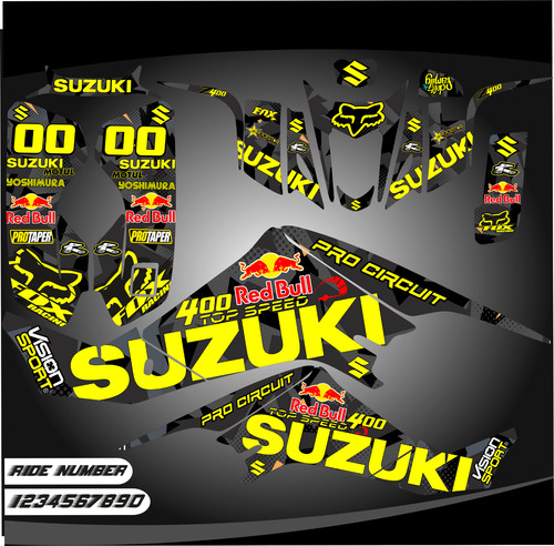 Ltz 400 suzuki - ltz, graphics