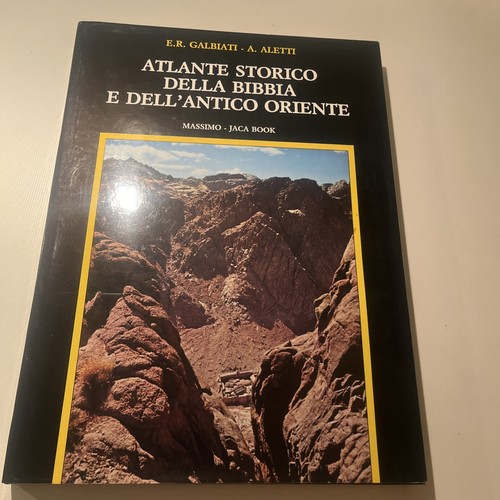Atlante storico della bibbia - atlante,