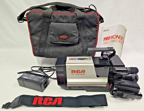 Videocamera vhs rca - videocamera,