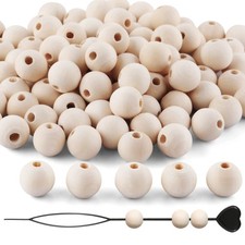 SOSMAR 120 Pezzi Perline Legno