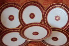 Assiettes porcelaine de - assiettes, en