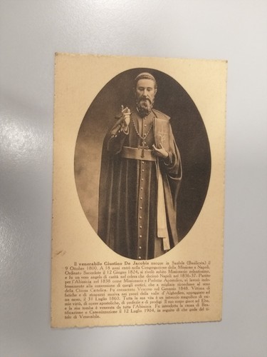 Cartolina giustino jacobis - de,