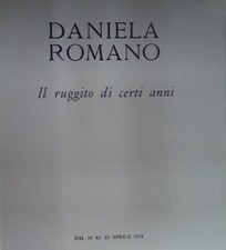 DANIELA ROMANO IL RUGGITO DI CERTI ANNI 1978