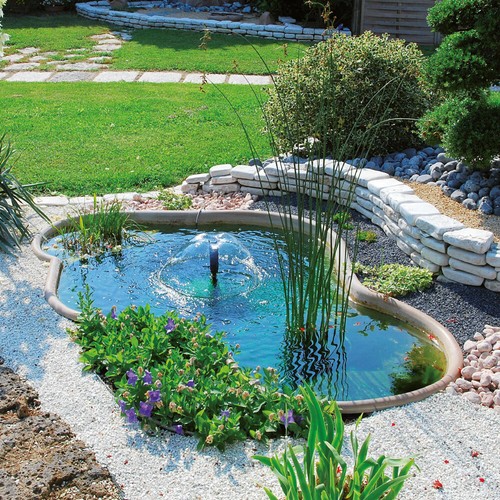 Laghetto vetroresina giardino