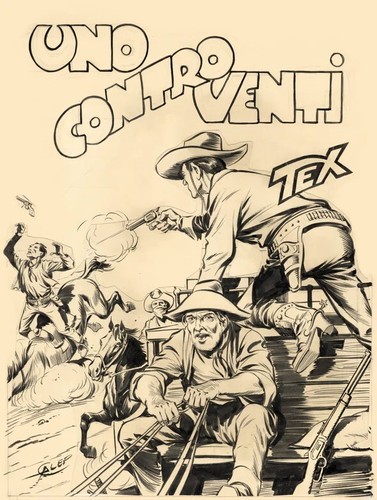 Tex uno contro - venti, lo