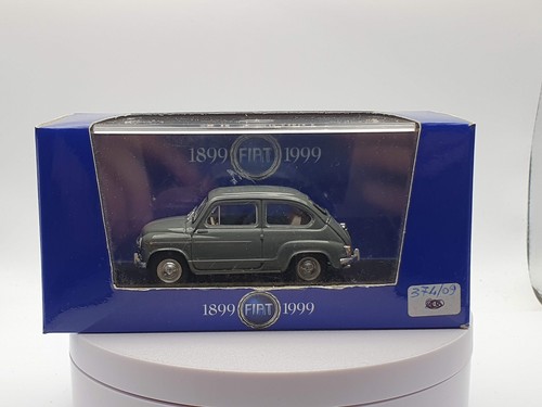 Fiat 600 brumm with box - d, 1/43