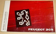 Libretto uso manutenzione PEUGEOT 205 GTi 1.6 litri e 1.9 litri,anno 1990.