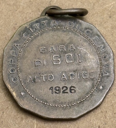 Medaglia 1926 gara - medaglia, alto