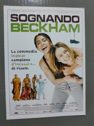 Sognando beckham cartolina - sognando,