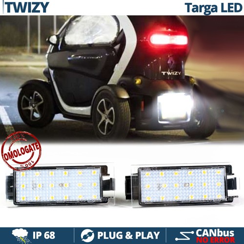 Luci targa led - luci, renault