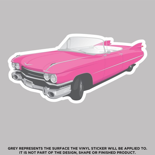 Cadillac rosa classica