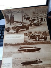 TAZIO  NUVOLARI ,scuderia FERRARI  , Circuito di Modena – 1935  -MAGAZINE 1935