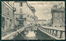 Milano Città Via San Marco Naviglio cartolina KF2634