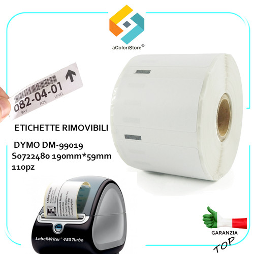 Etichette rimovibili per - per, dm