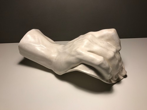 Grande mano gesso da - grande, in