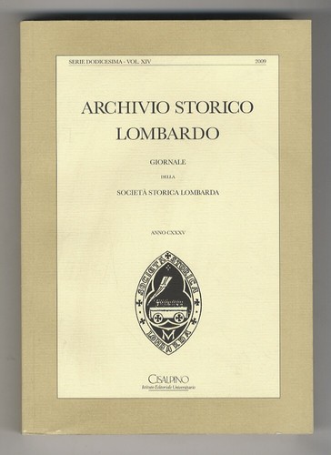 Archivio storico lombardo - storico,