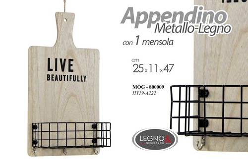 Appendino mensola parete muro - appendino,