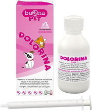 Pet Dolorina Flacone Cane E Gatto 90 G Con Siringa Dosatrice,Supporto Funzione N