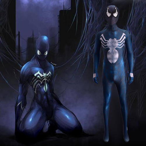 Tuta venom spider man body - spider-man,