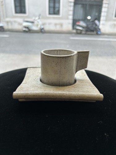 Tazzina piattino ceramica - e,