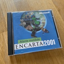 Microsoft Encarta 2001 Italiano Originale + CD-ROM,