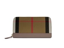 Burberry Check Large Zip
