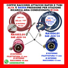 KIT RUBINETTI E FRUSTE R134A